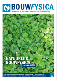 Cover magazine bouwfysica editie 2025-2